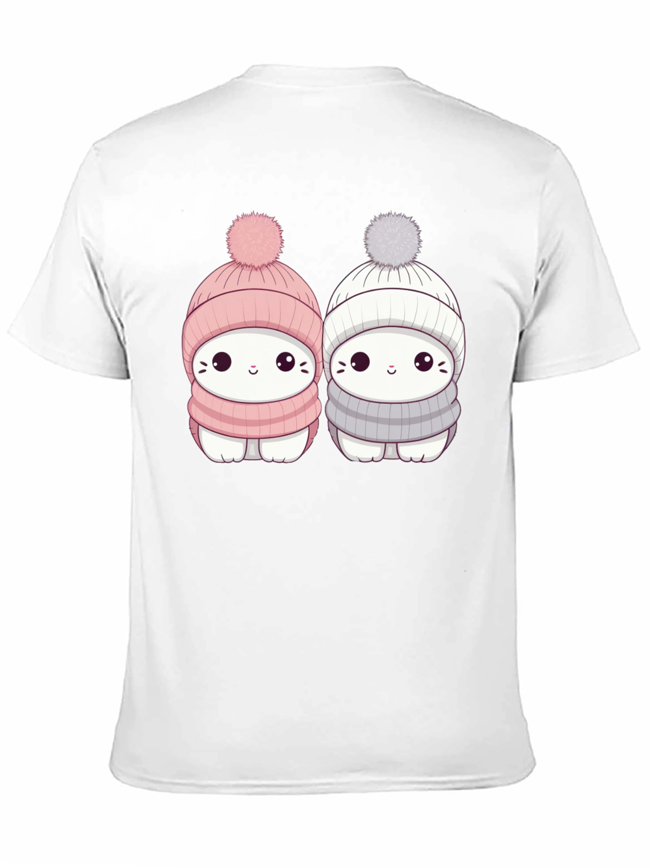 Cute Winter Cat T-Shirt