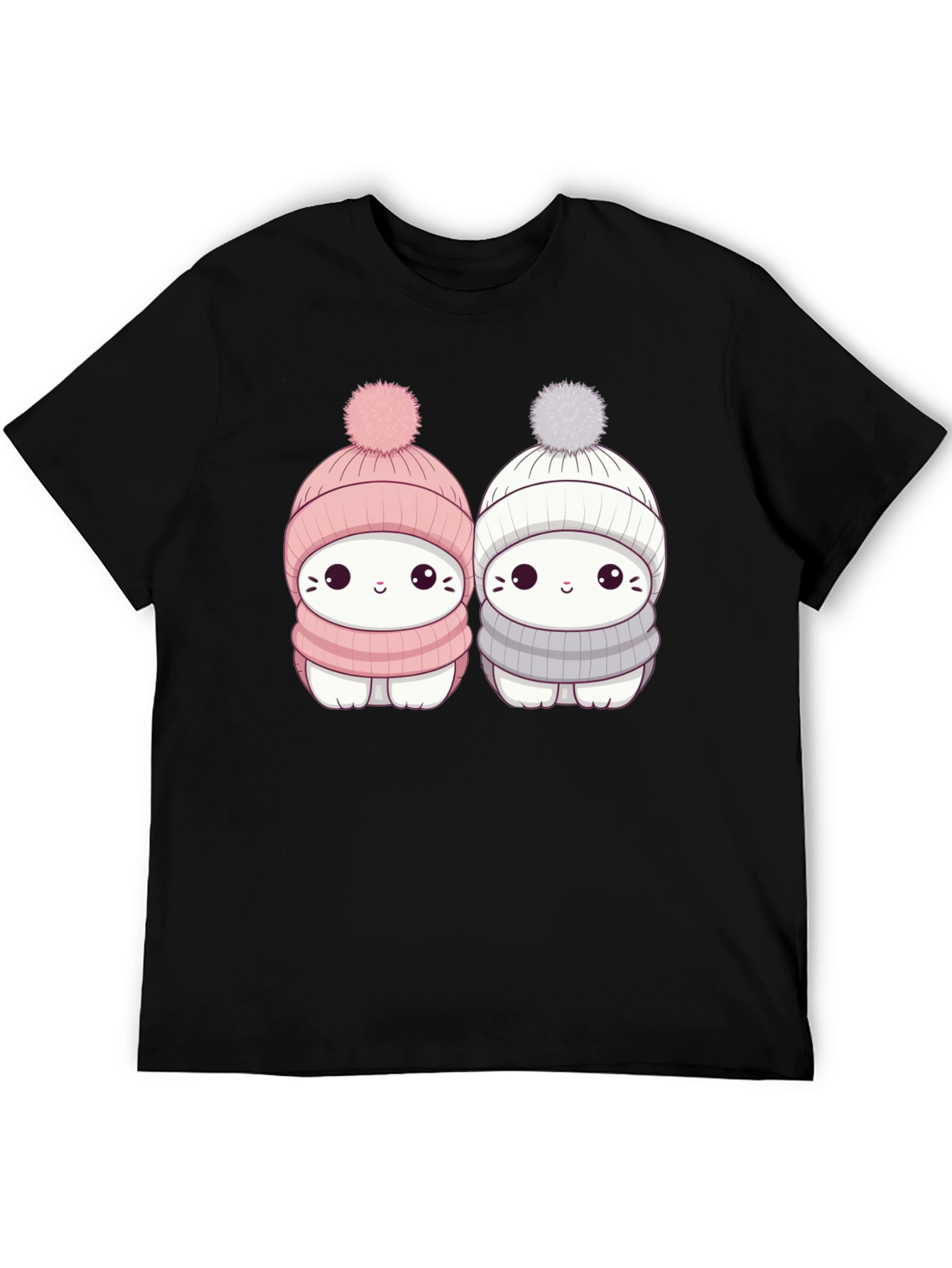 Cute Winter Cat T-Shirt
