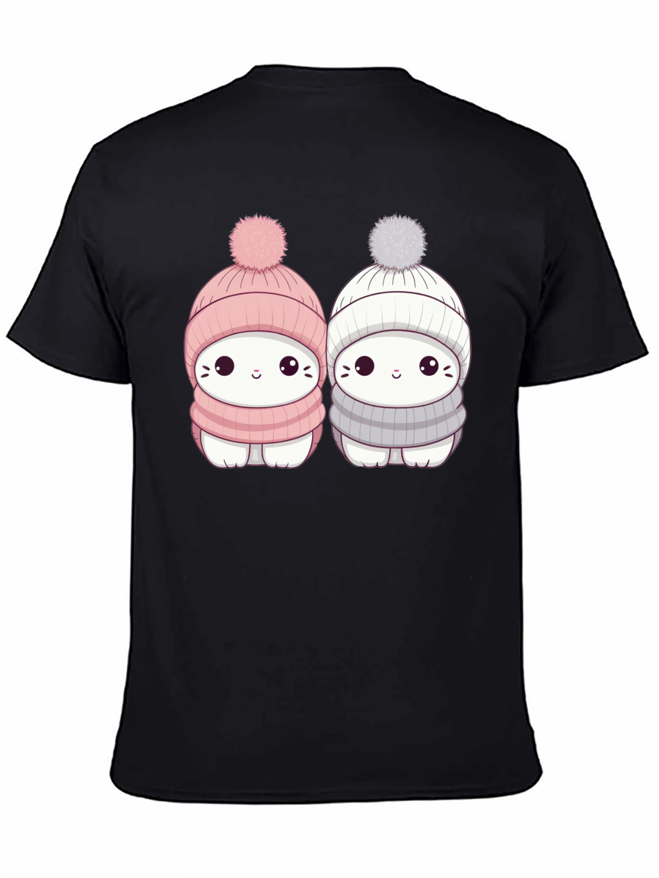 Cute Winter Cat T-Shirt