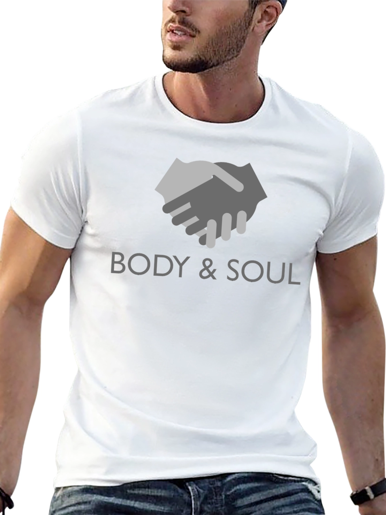Body & Soul Graphic Tee - Soft Cotton Blend