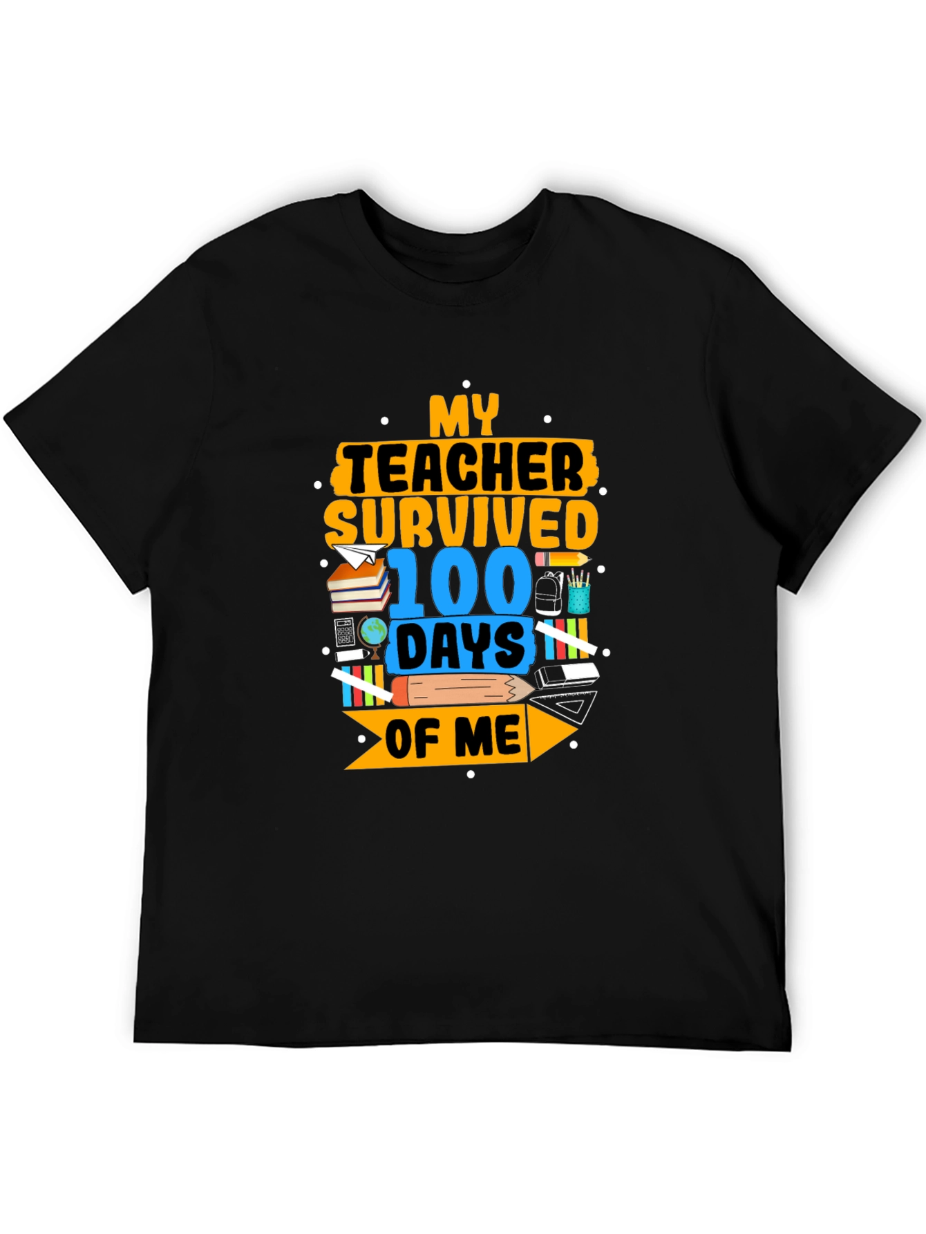 Teacher Survived 100 Days T-Shirt