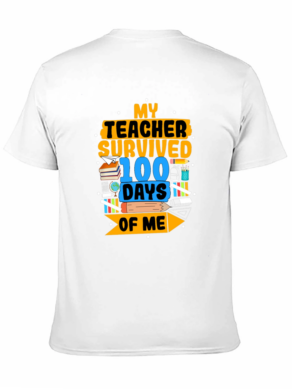Teacher Survived 100 Days T-Shirt
