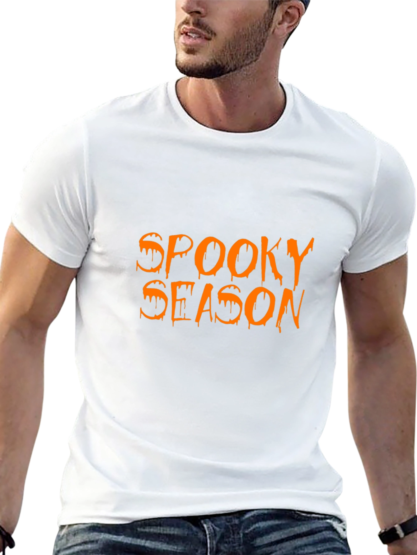 Spooky Season Graphic Tee - Halloween Apparel