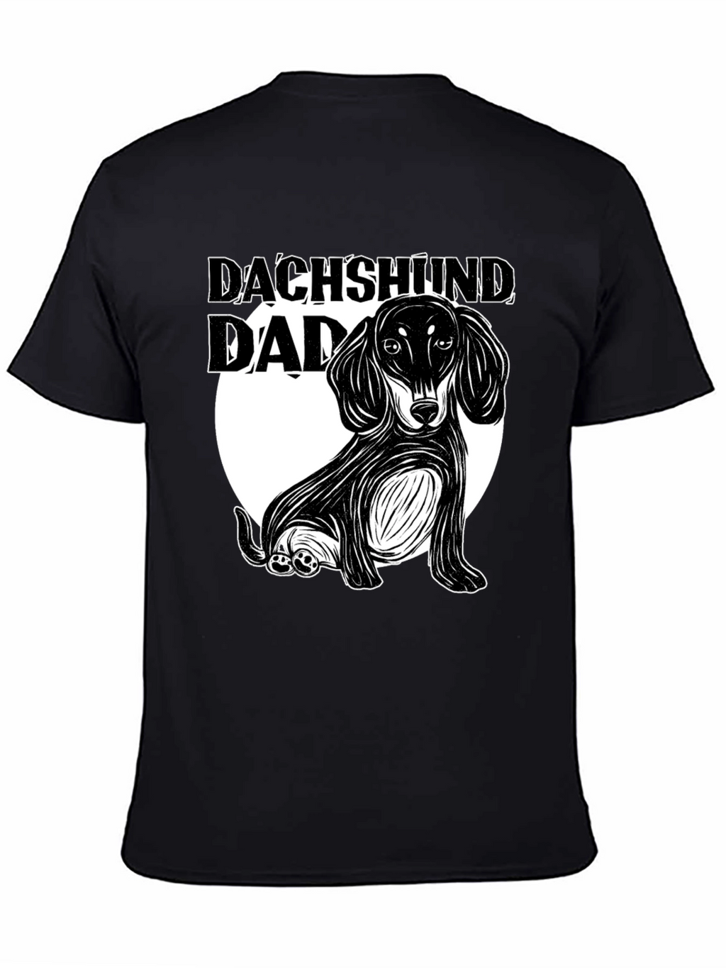 Dachshund Dad Graphic T-Shirt