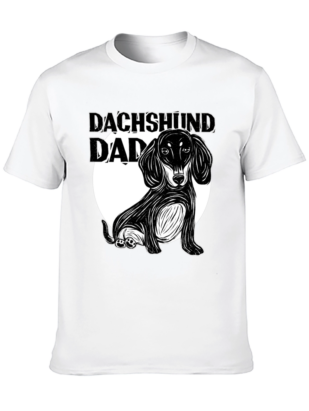 Dachshund Dad Graphic T-Shirt