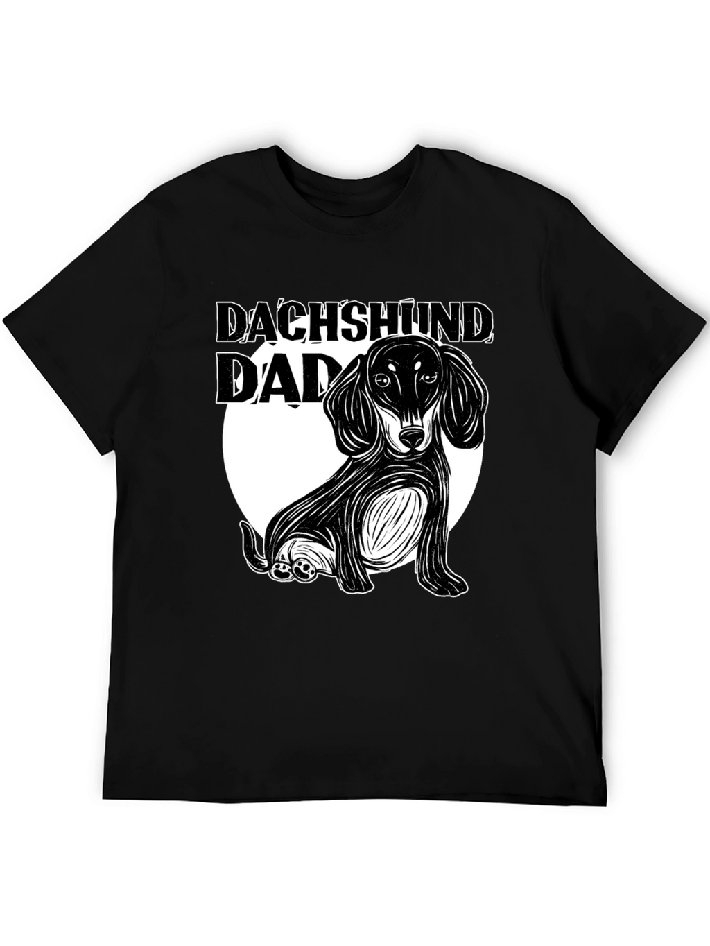 Dachshund Dad Graphic T-Shirt