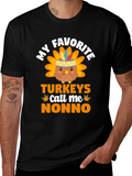 Thanksgiving Turkey Nonno T-Shirt