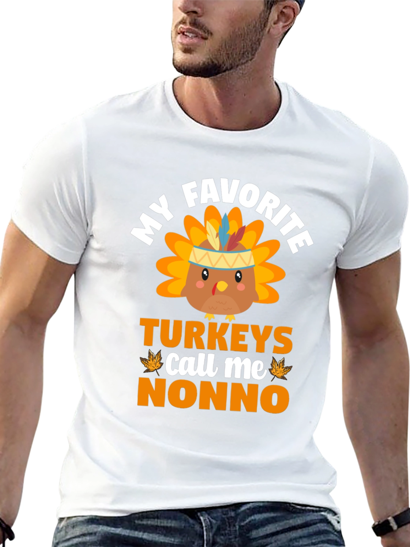 Thanksgiving Turkey Nonno T-Shirt