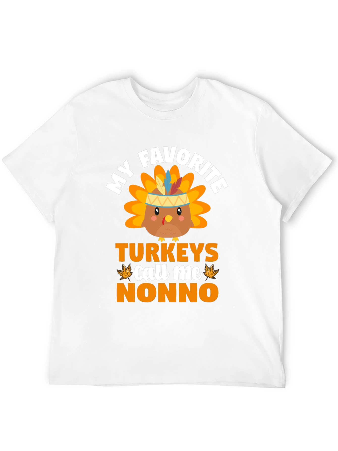 Thanksgiving Turkey Nonno T-Shirt