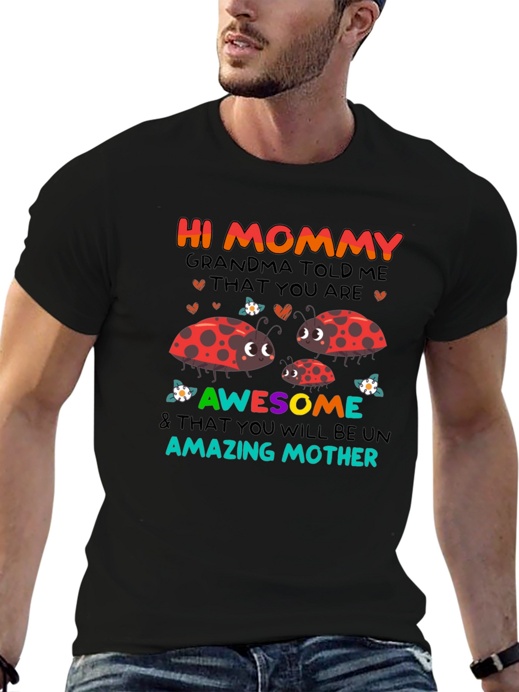 Hi Mommy Ladybug T-Shirt