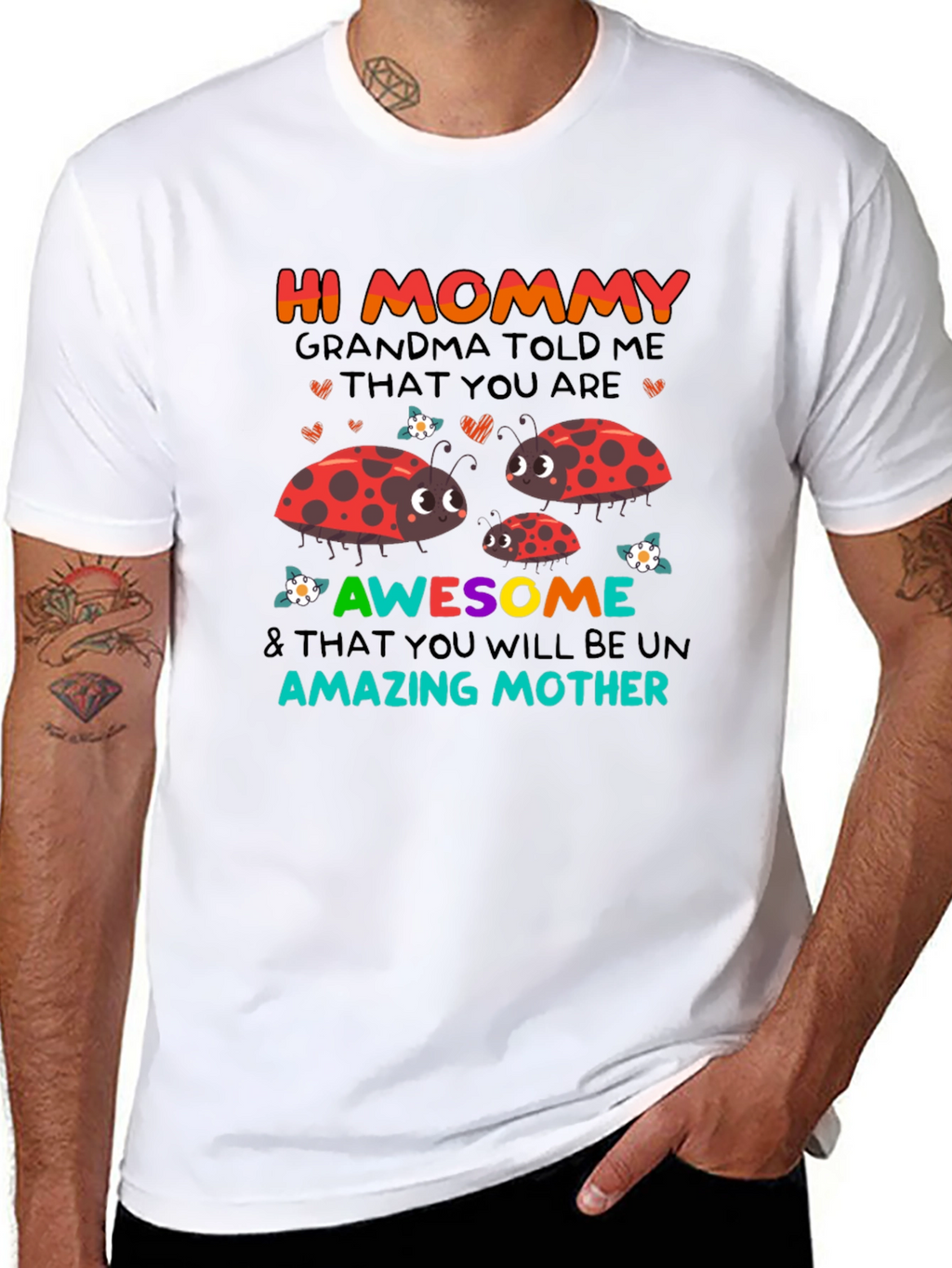 Hi Mommy Ladybug T-Shirt