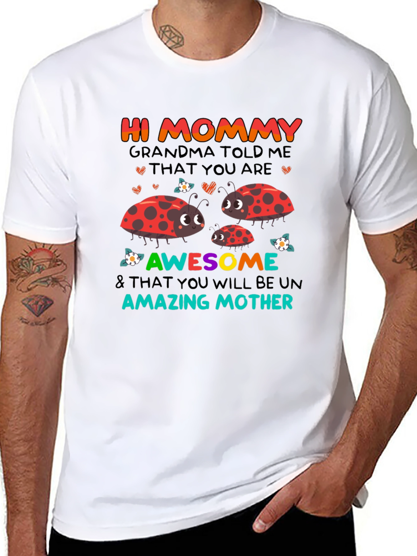 Hi Mommy Ladybug T-Shirt