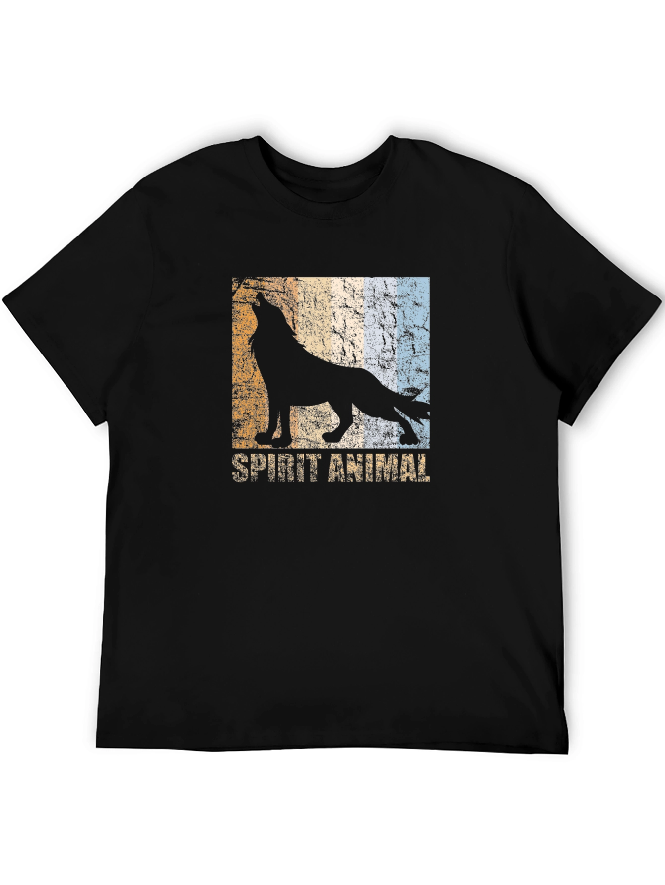 Spirit Animal Wolf Graphic T-Shirt