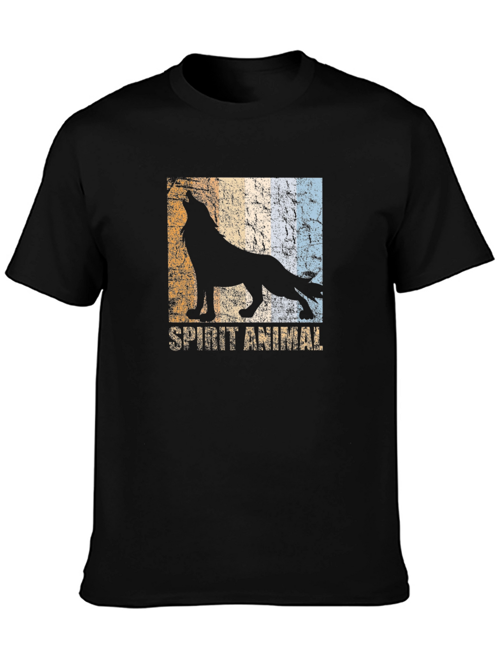 Spirit Animal Wolf Graphic T-Shirt
