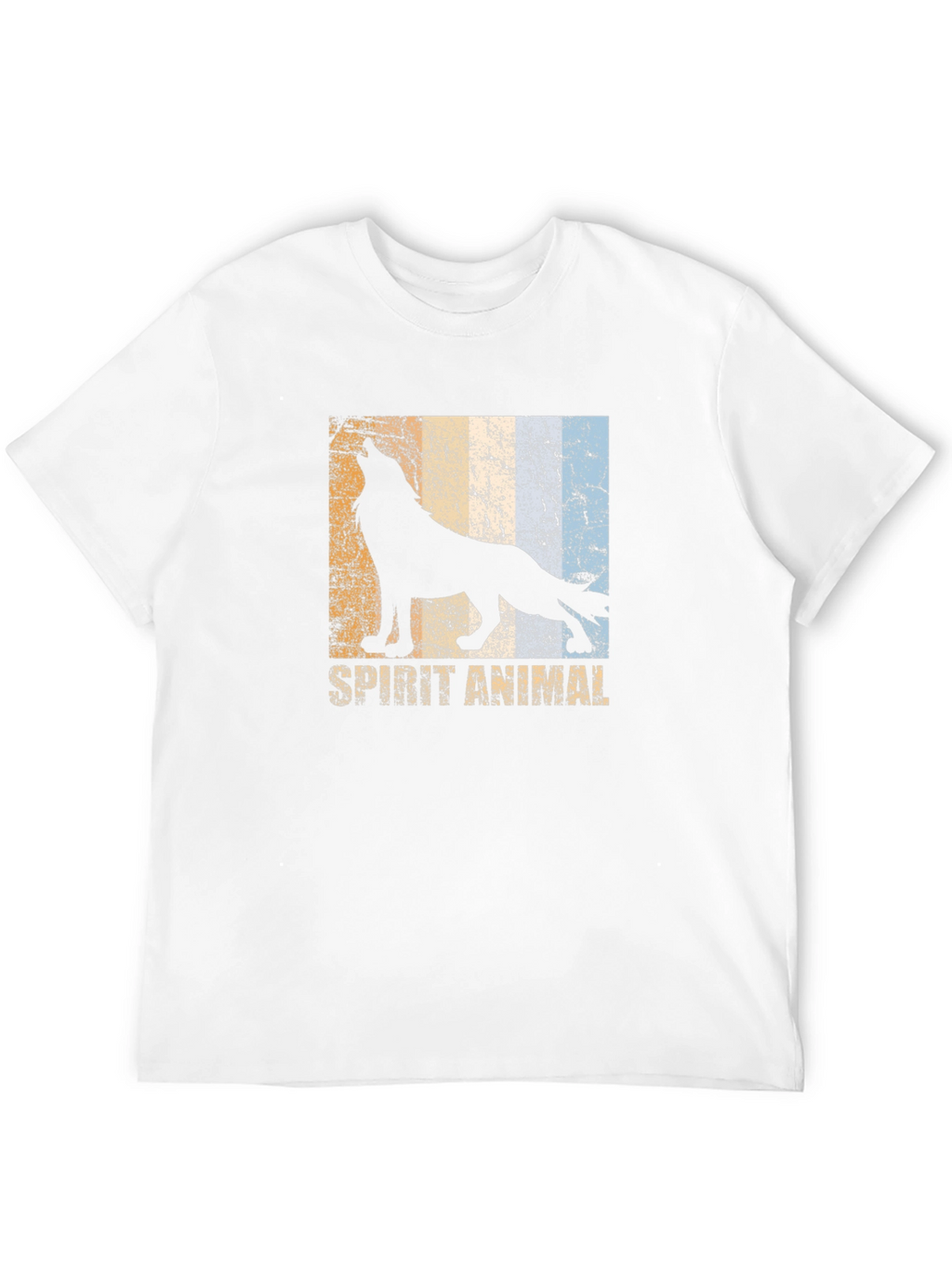 Spirit Animal Wolf Graphic T-Shirt