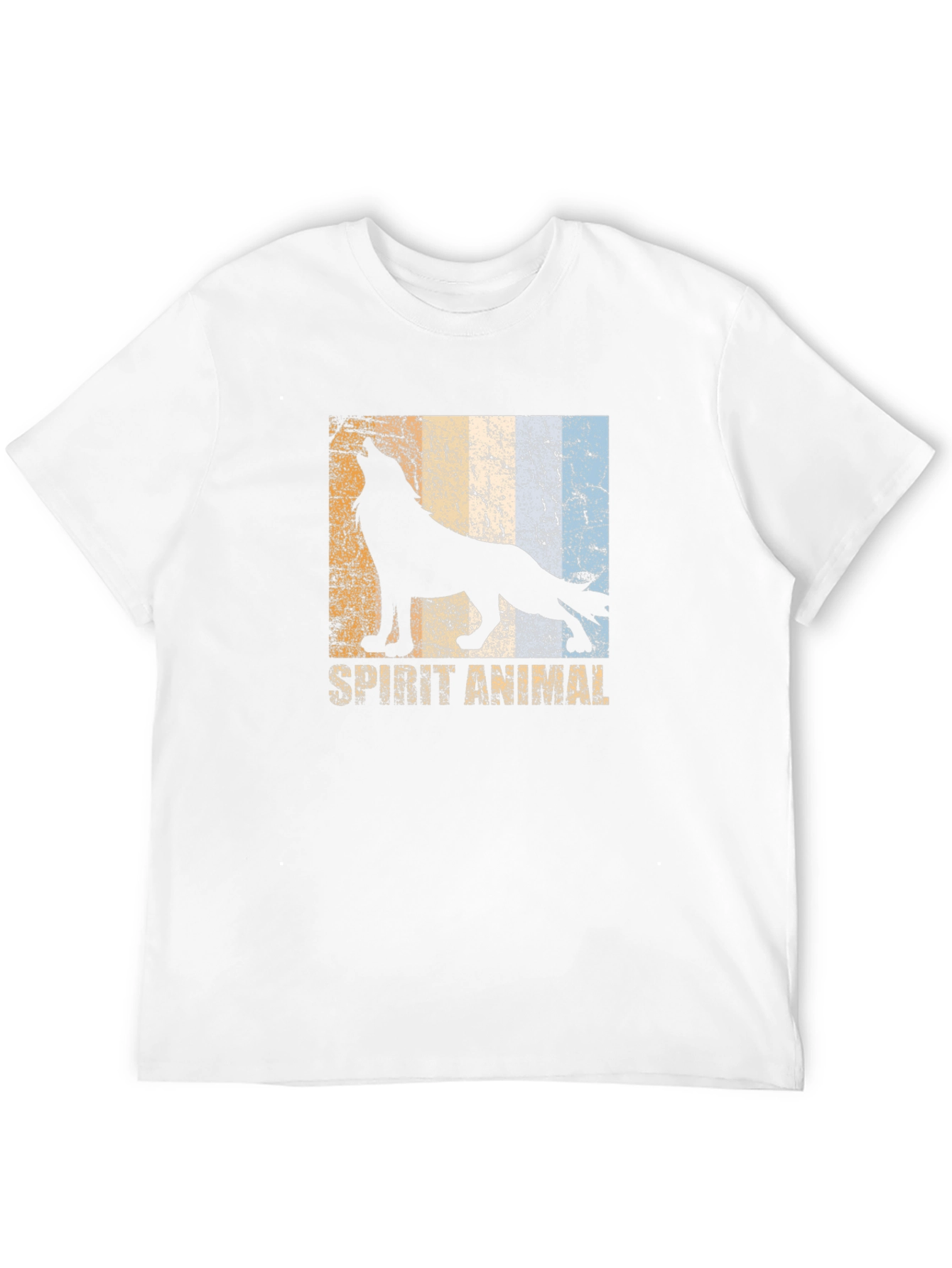 Spirit Animal Wolf Graphic T-Shirt