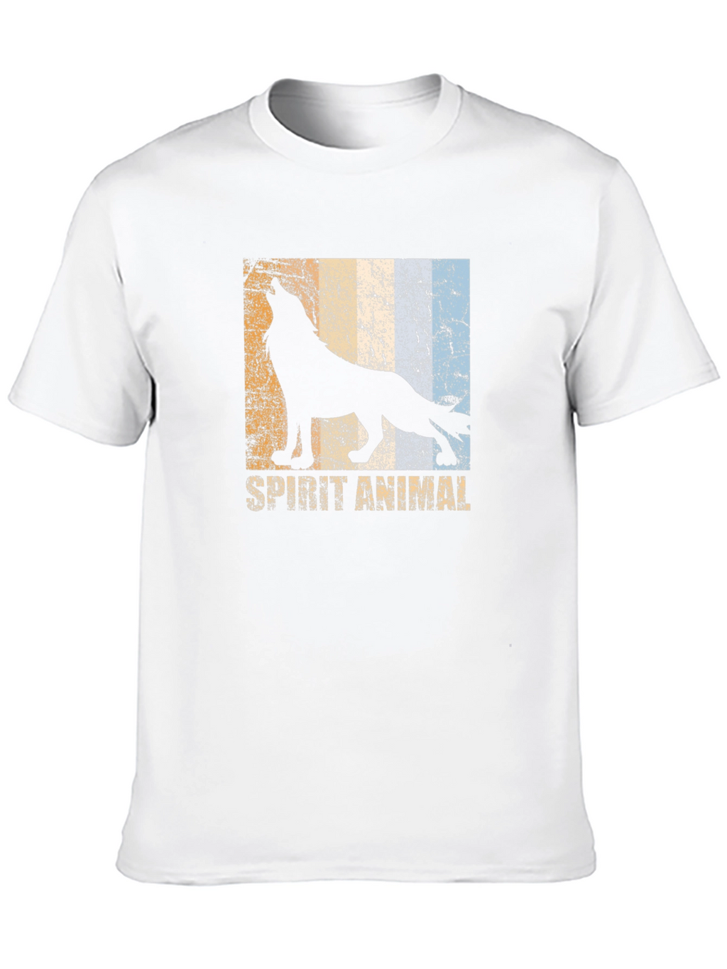 Spirit Animal Wolf Graphic T-Shirt