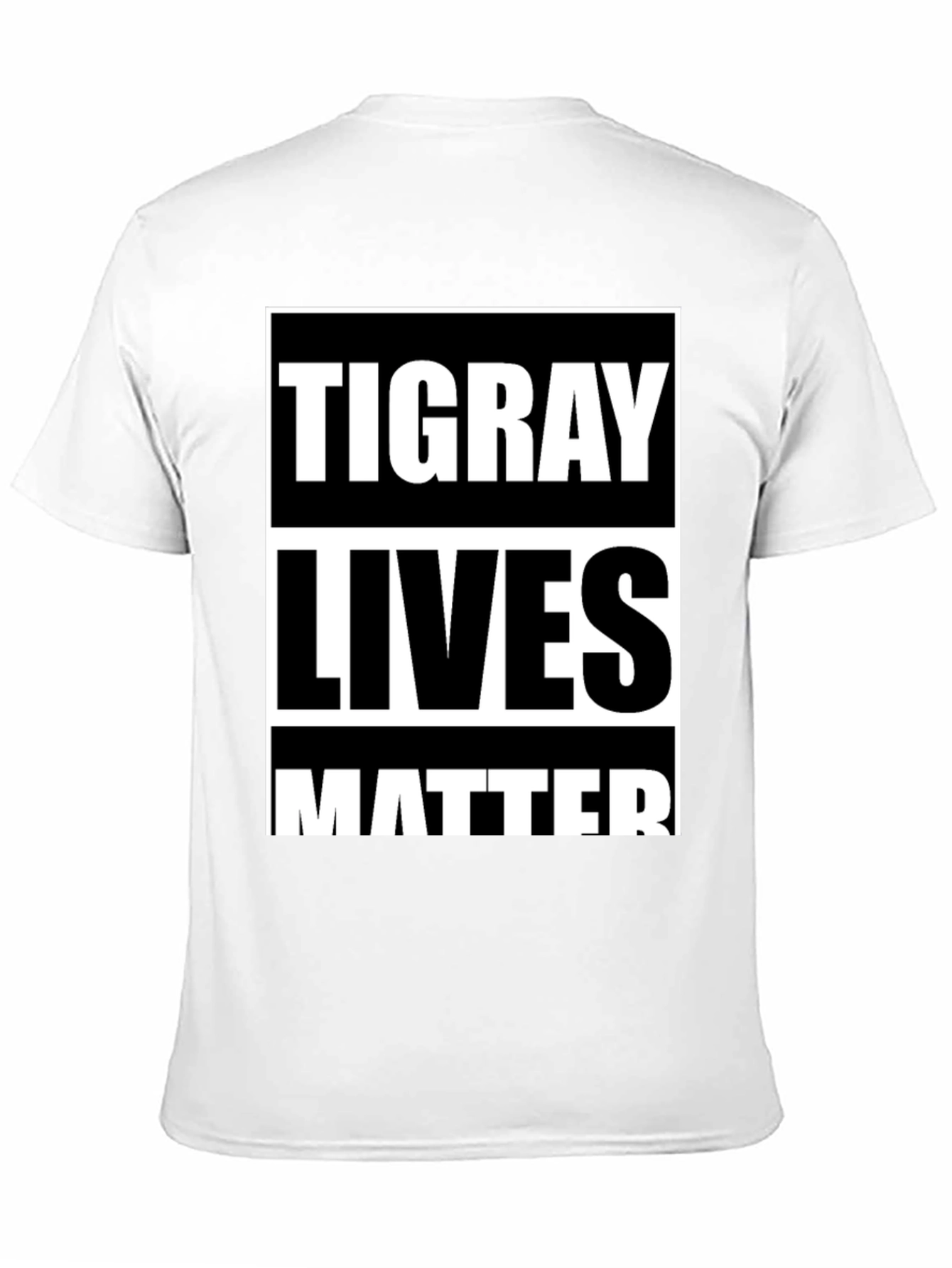 Tigray Lives Matter Graphic T-Shirt