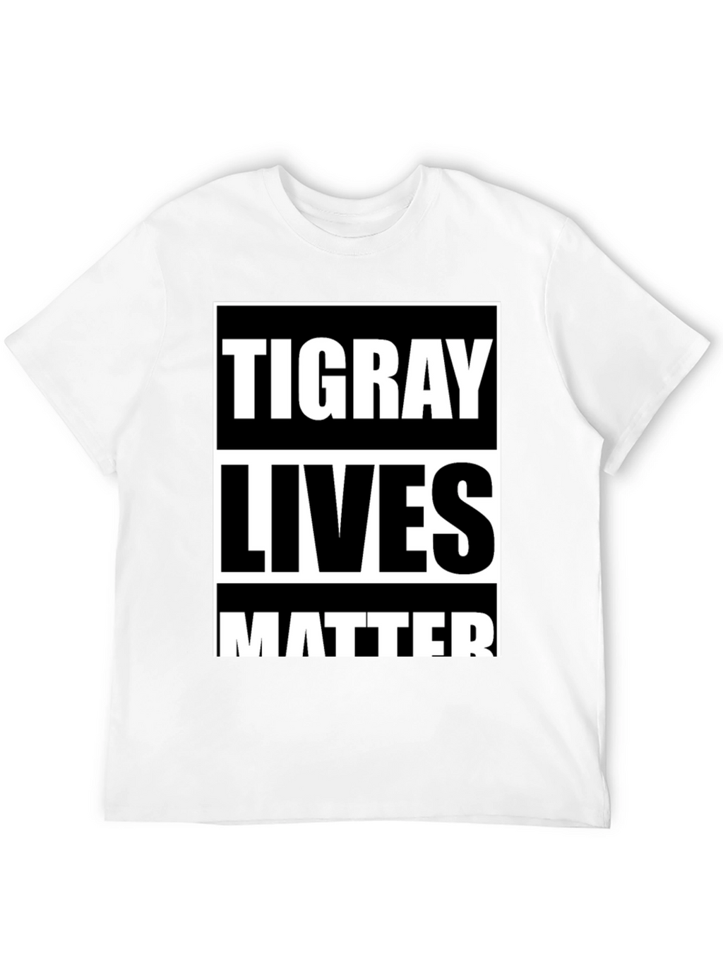 Tigray Lives Matter Graphic T-Shirt