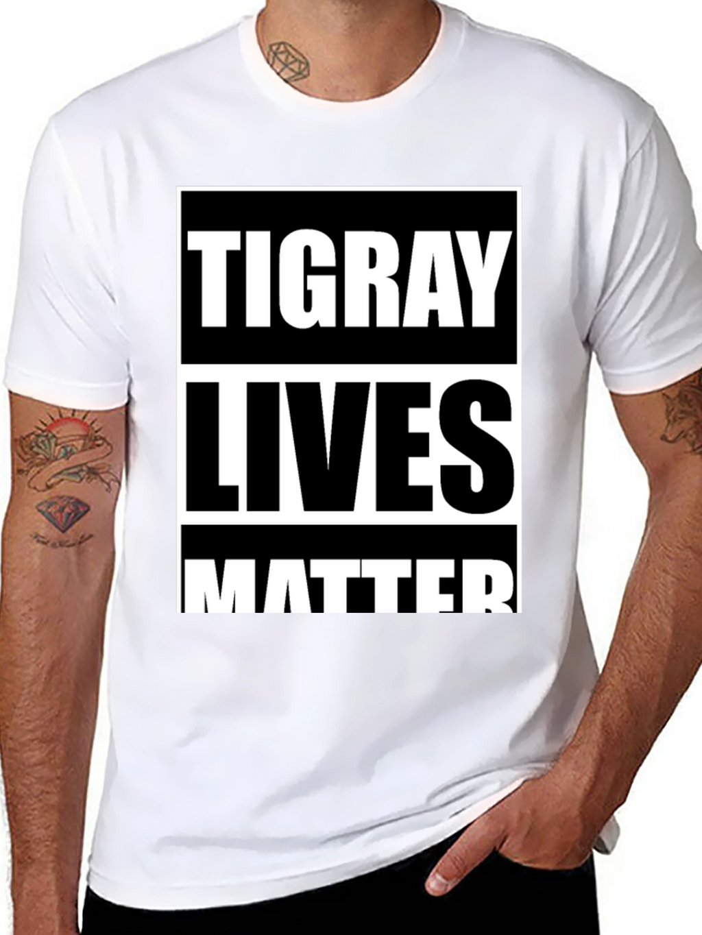 Tigray Lives Matter Graphic T-Shirt