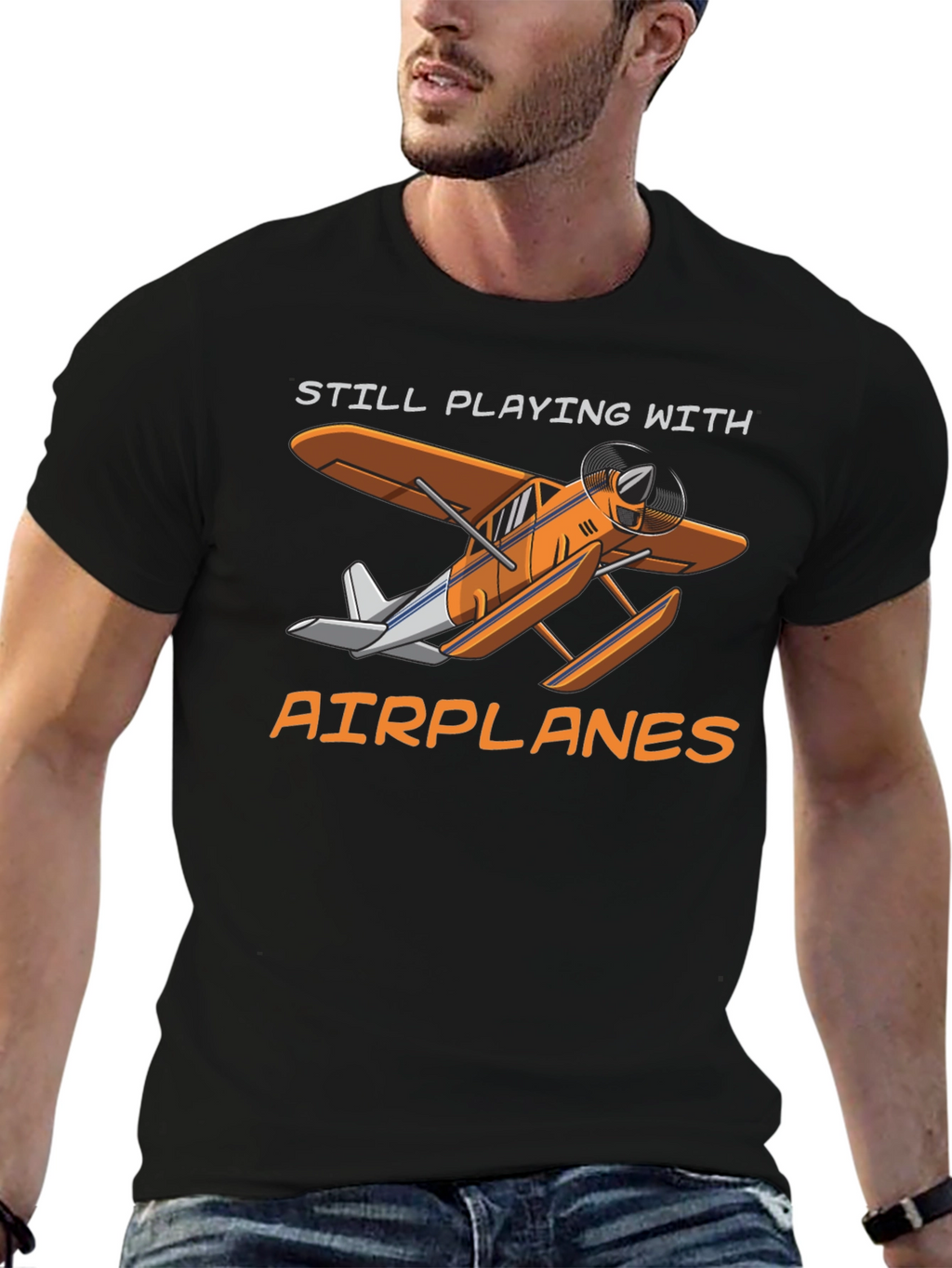Still Playing With Airplanes T-Shirt