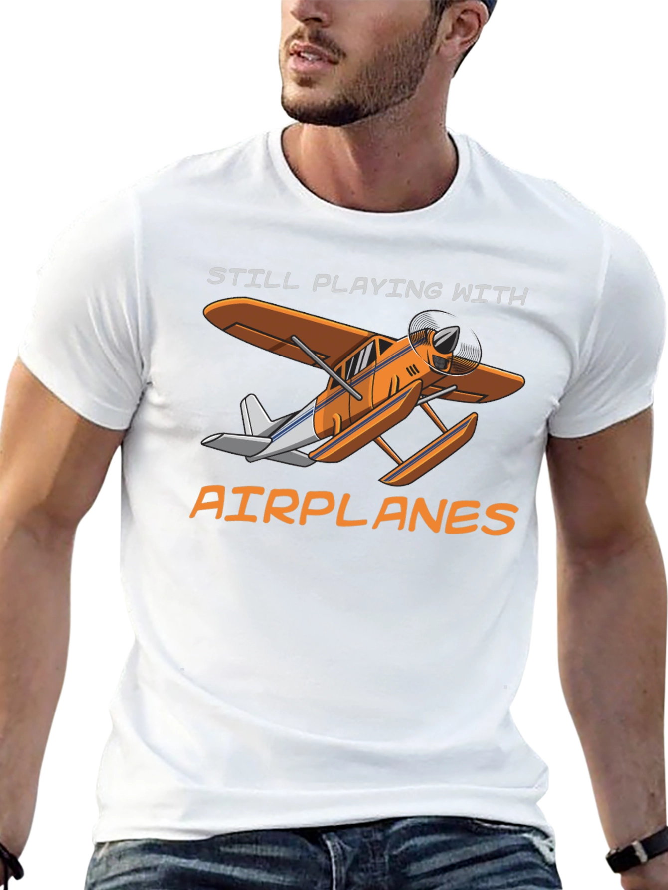 Still Playing With Airplanes T-Shirt