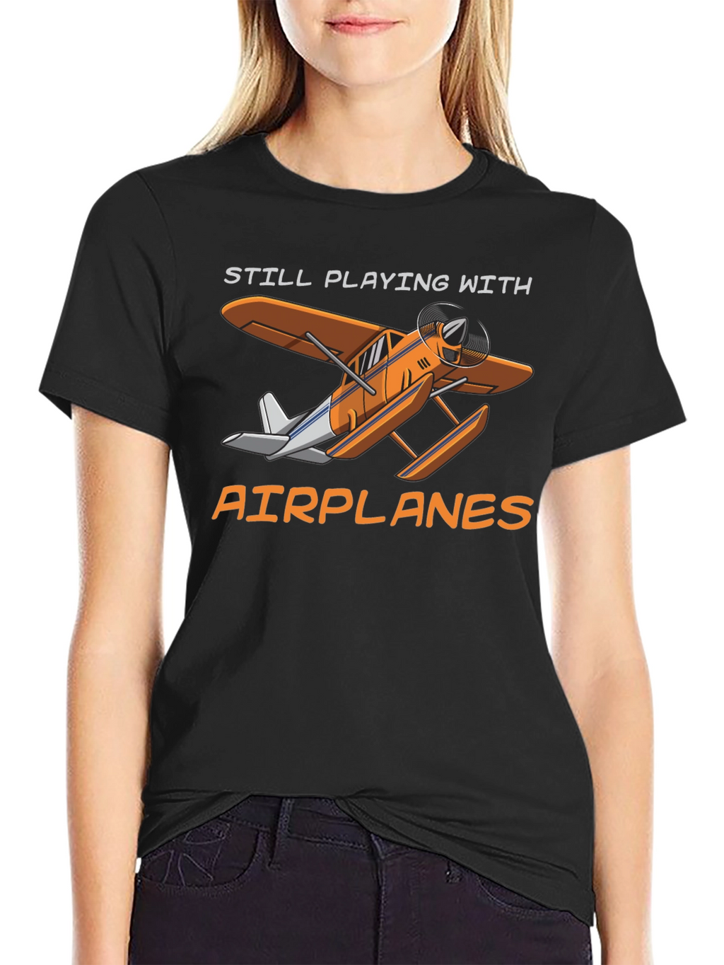 Still Playing With Airplanes T-Shirt