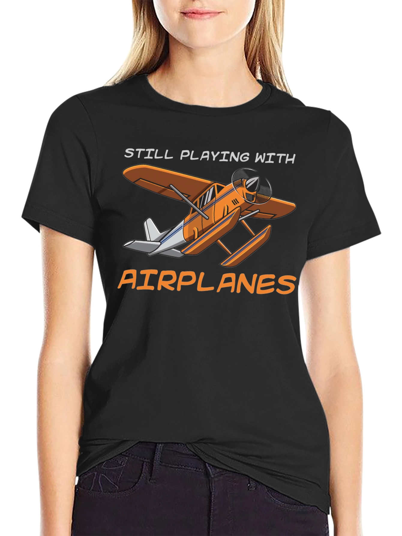 Still Playing With Airplanes T-Shirt