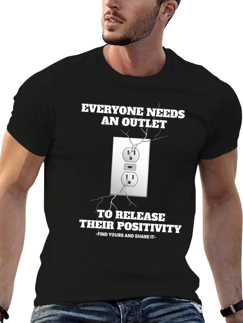 Everyone Needs an Outlet T-Shirt - Positivity Release