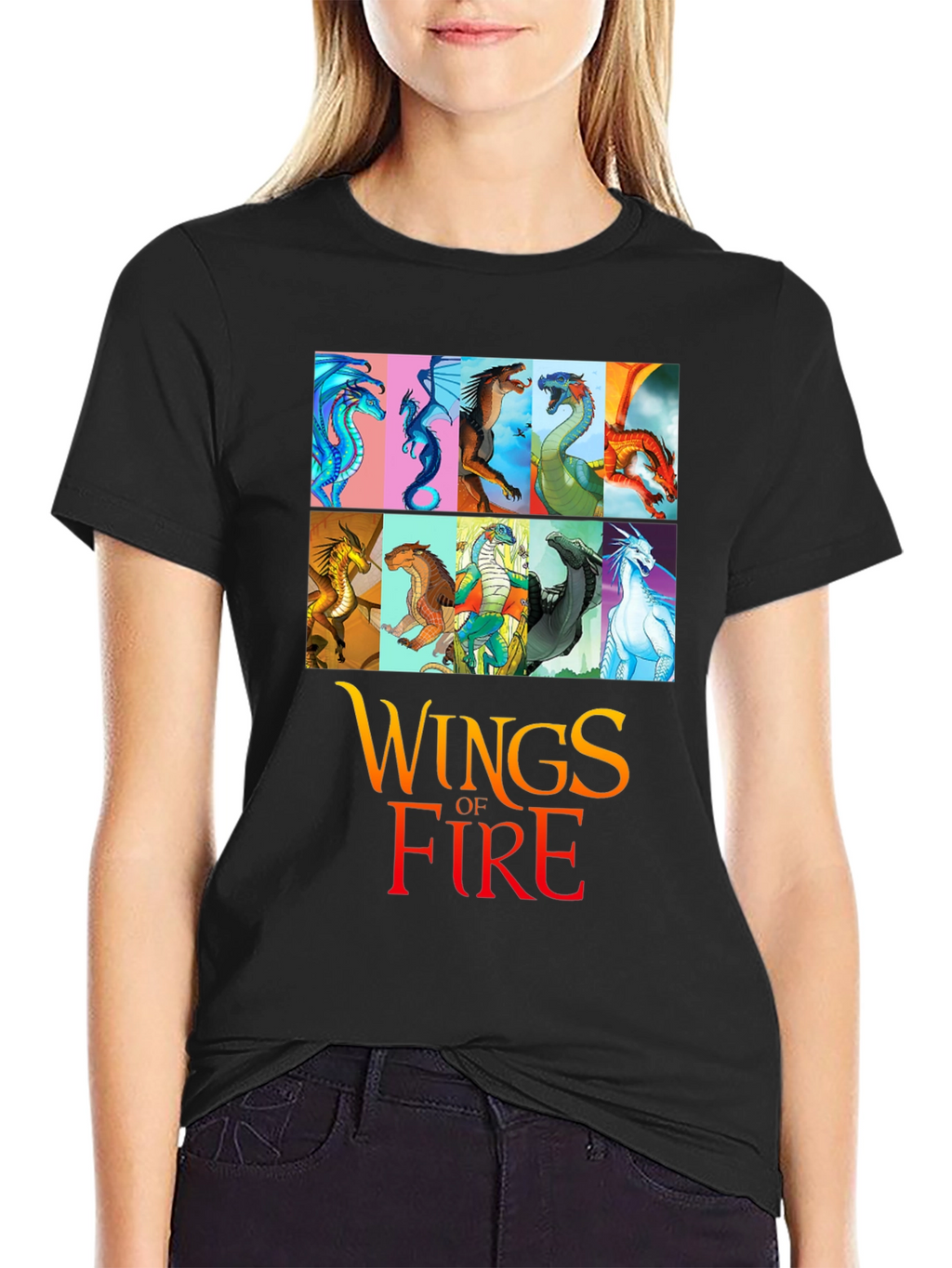 Wings of Fire Graphic Print T-Shirt
