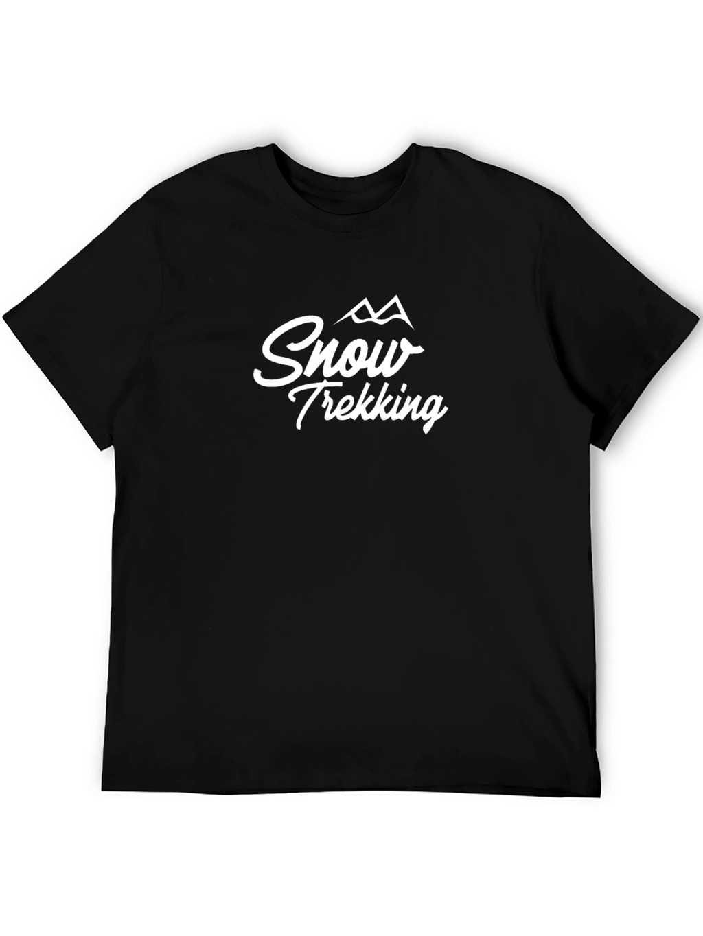 Snow Trekking Graphic Tee - Black