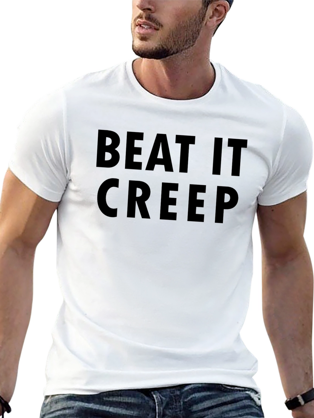 Beat It Creep Graphic Tee