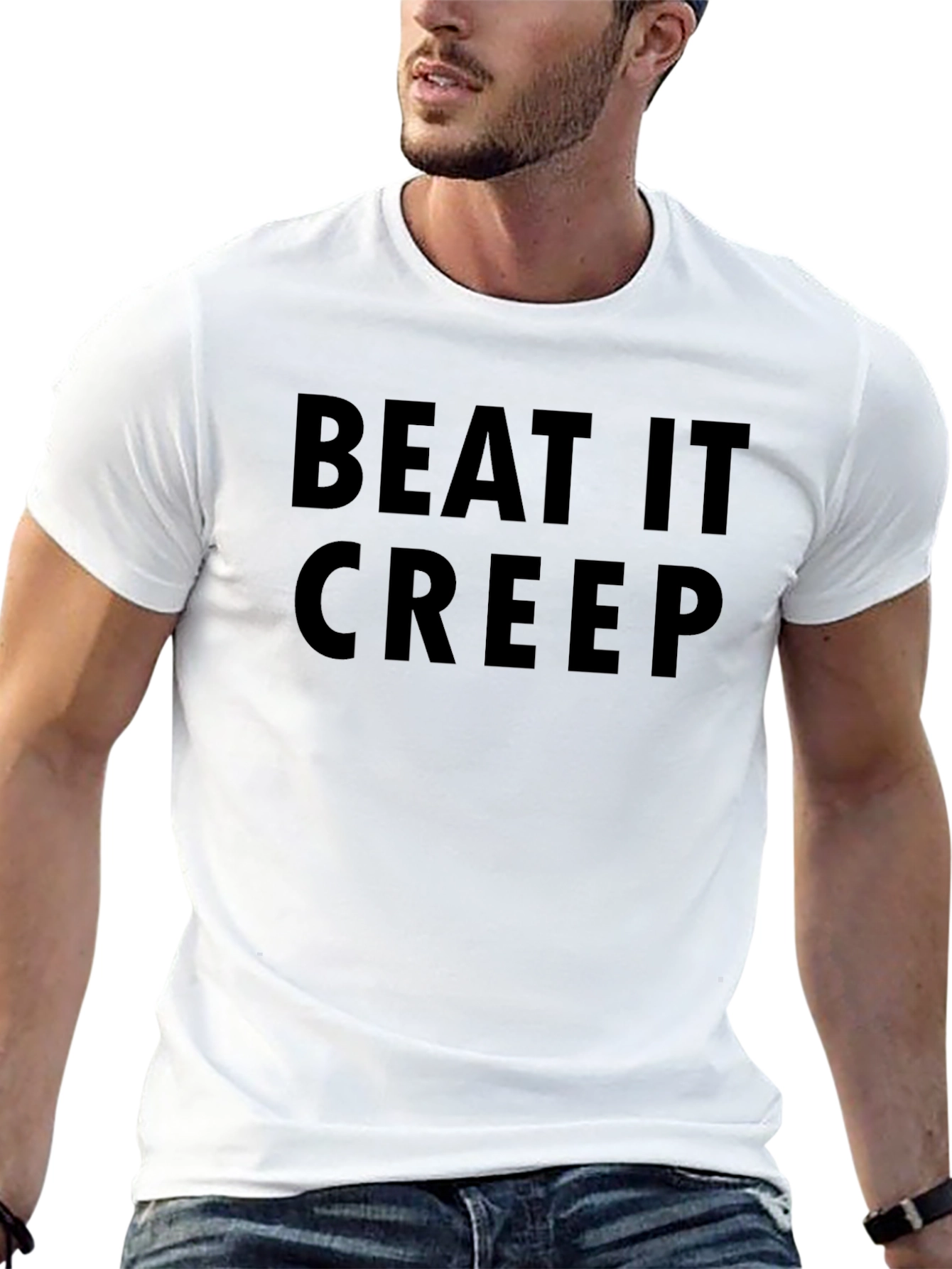 Beat It Creep Graphic Tee