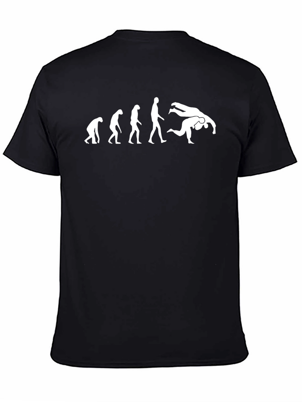Evolution Judo Black T-Shirt - Martial Arts Design