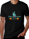 Halloween 2018 T-Shirt Spooky Haunted House Design
