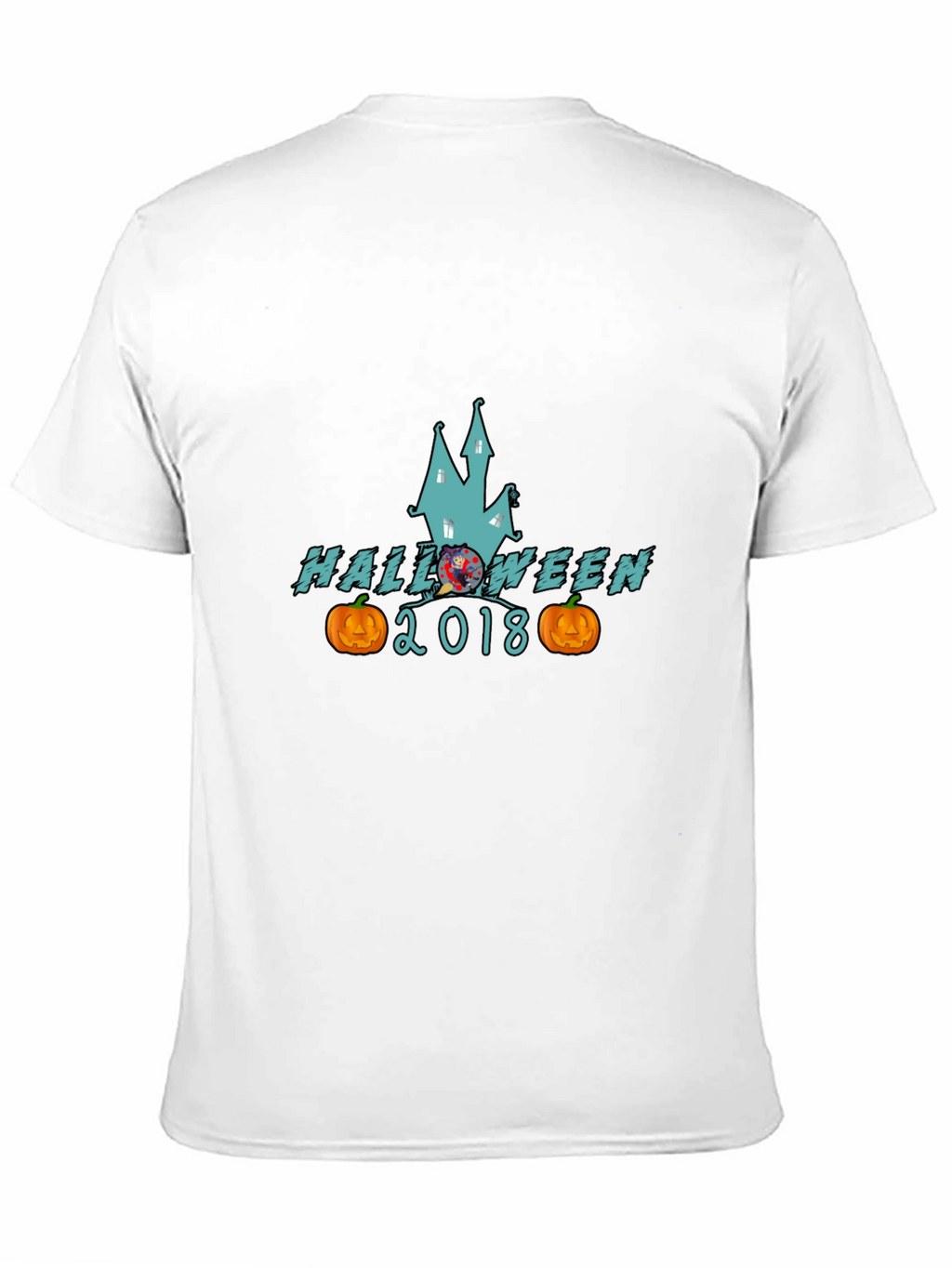 Halloween 2018 T-Shirt Spooky Haunted House Design