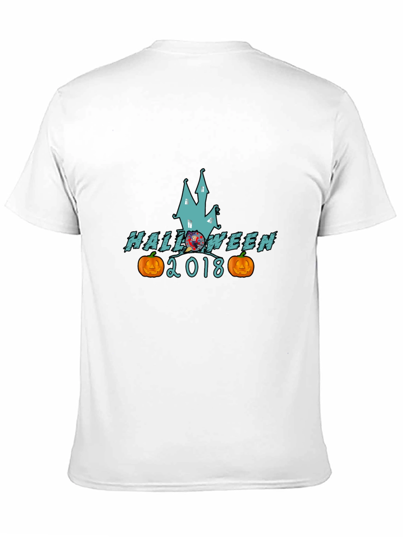 Halloween 2018 T-Shirt Spooky Haunted House Design