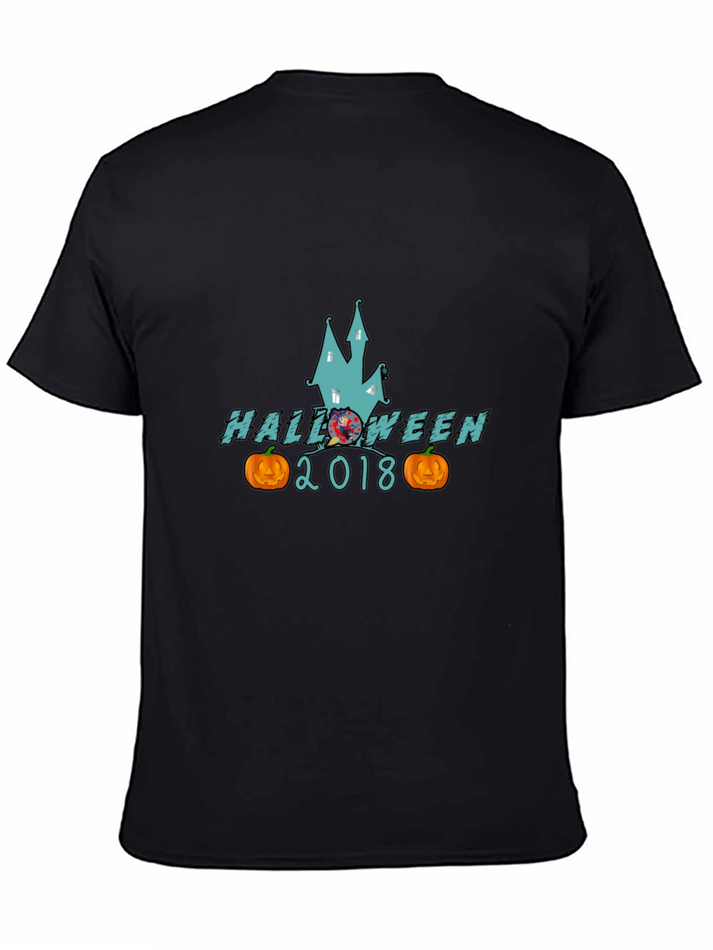 Halloween 2018 T-Shirt Spooky Haunted House Design