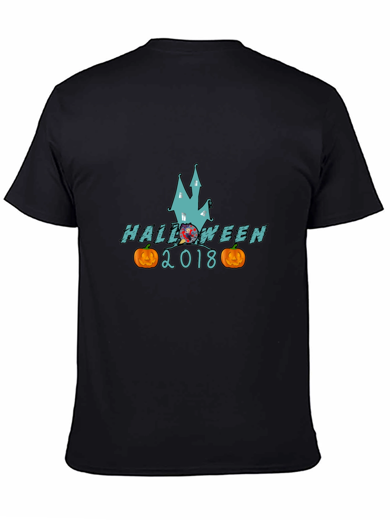 Halloween 2018 T-Shirt Spooky Haunted House Design
