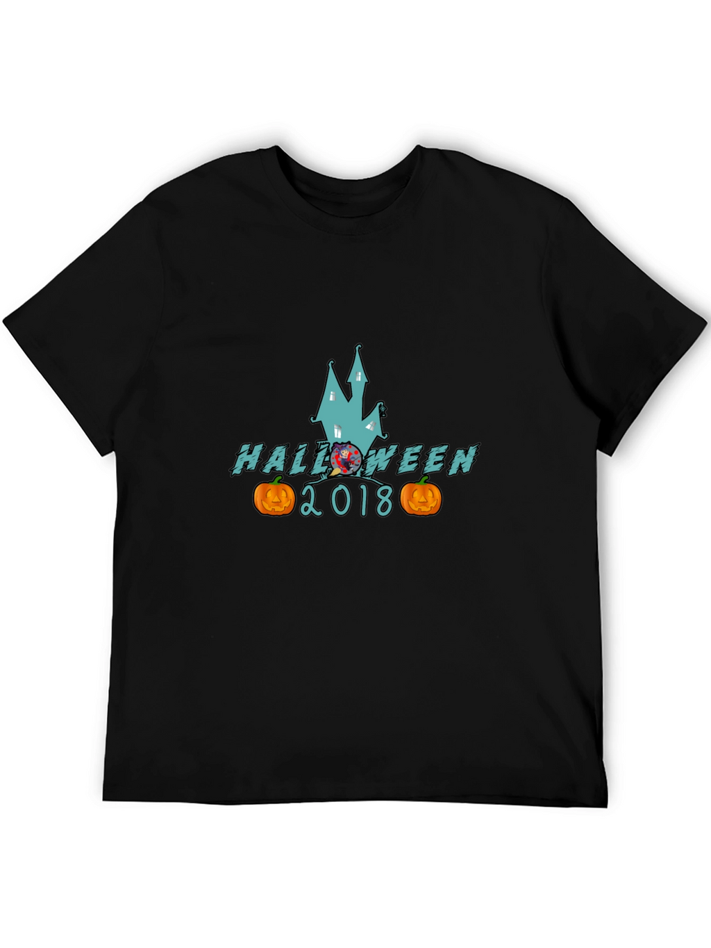 Halloween 2018 T-Shirt Spooky Haunted House Design