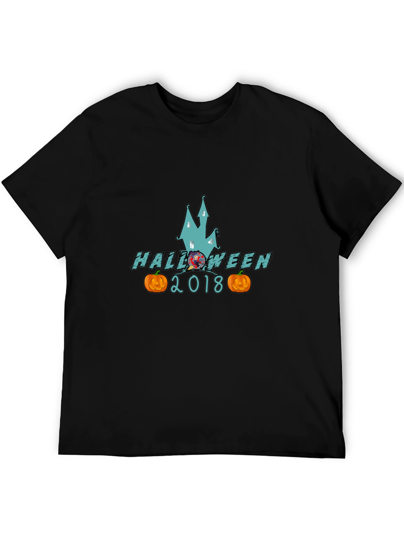 Halloween 2018 T-Shirt Spooky Haunted House Design