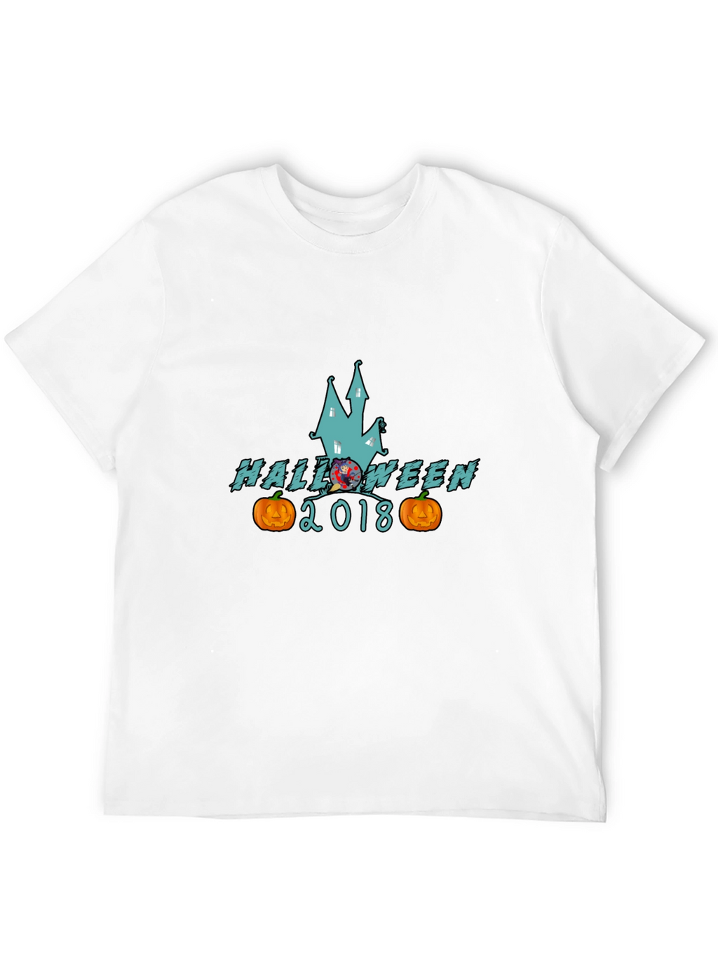 Halloween 2018 T-Shirt Spooky Haunted House Design