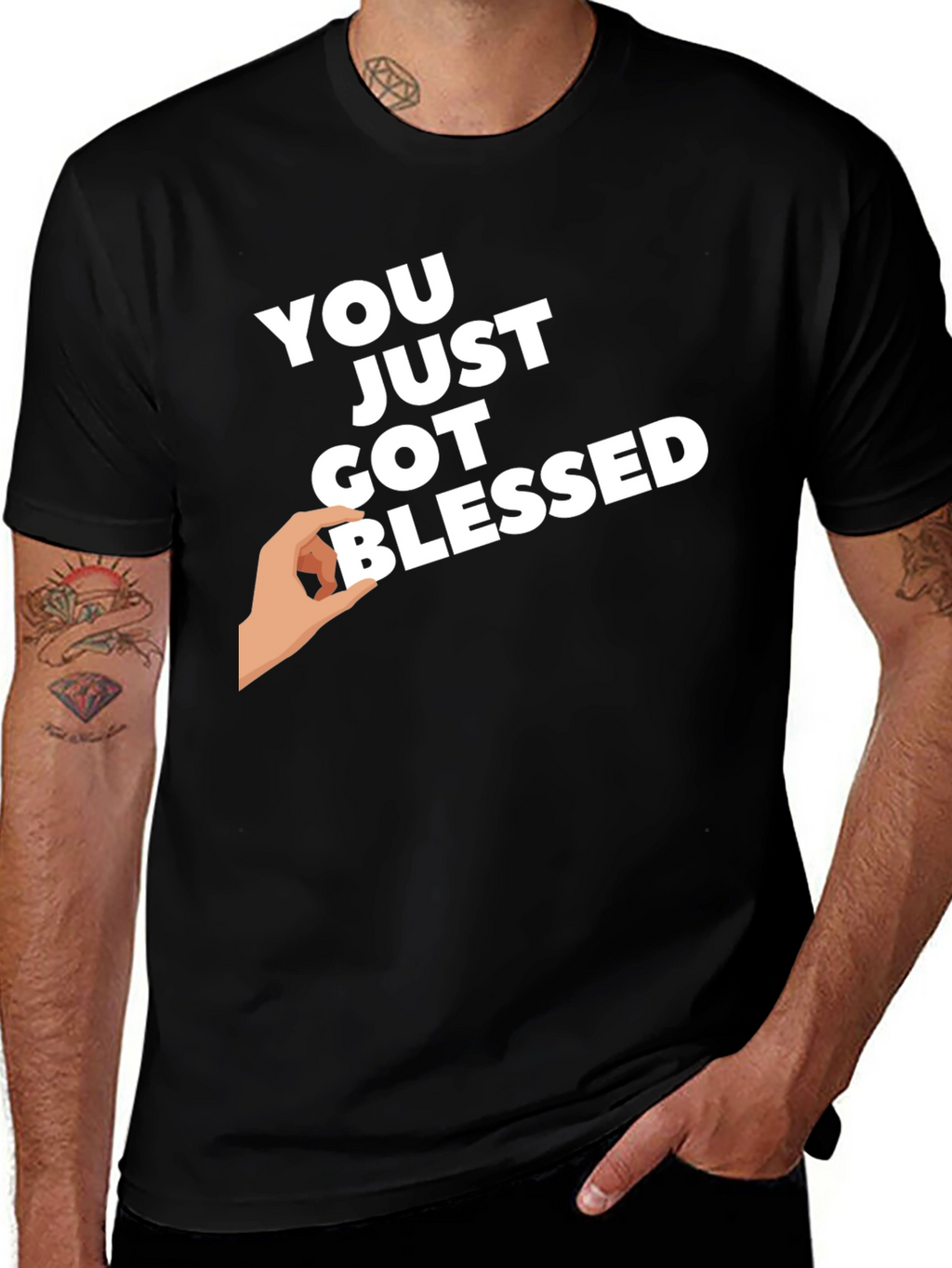 You Just Got Blessed Graphic Tee