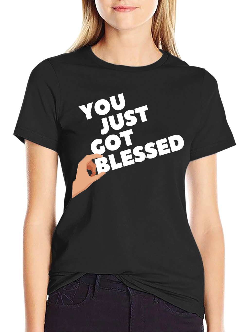 You Just Got Blessed Graphic Tee