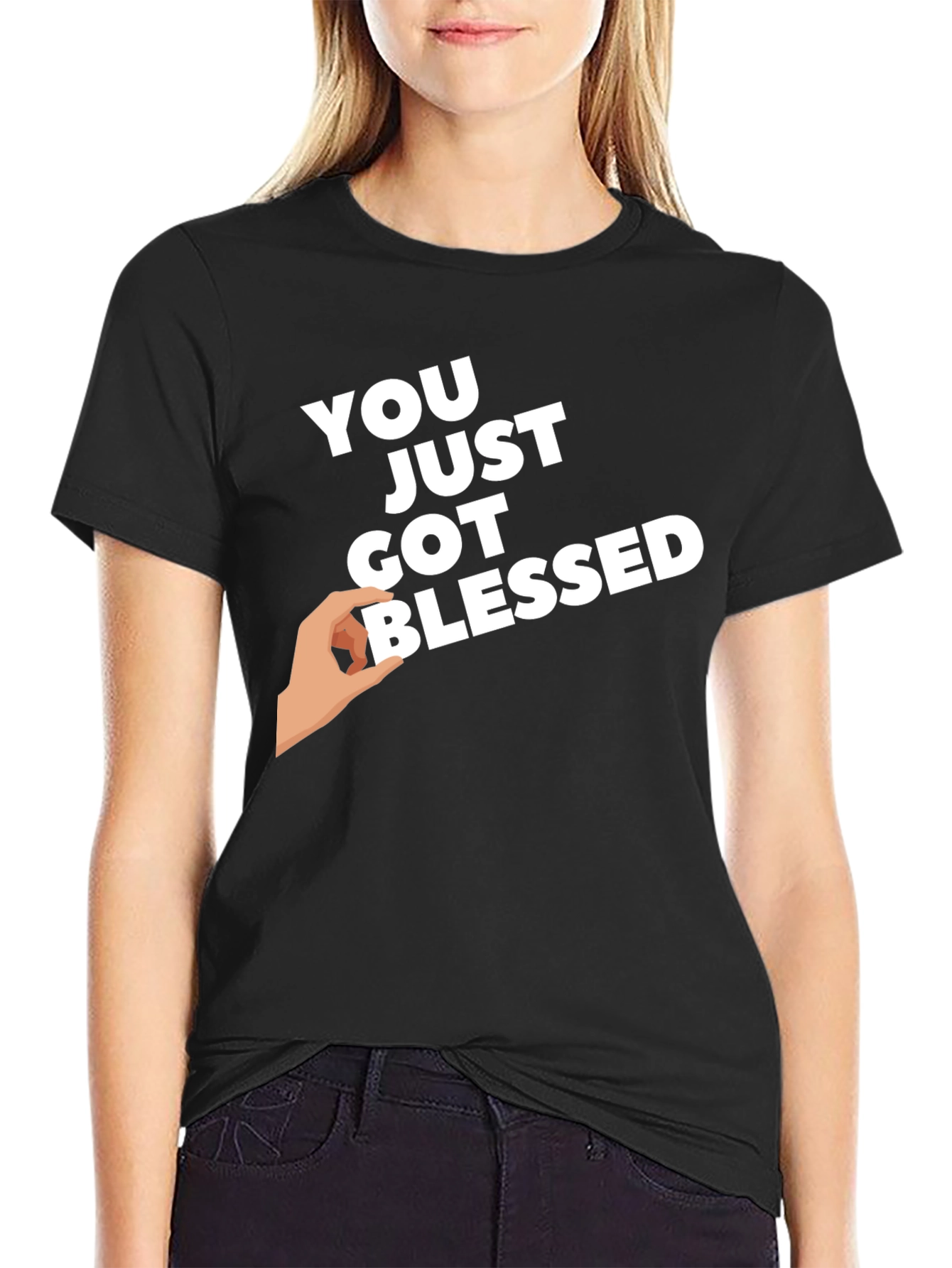 You Just Got Blessed Graphic Tee