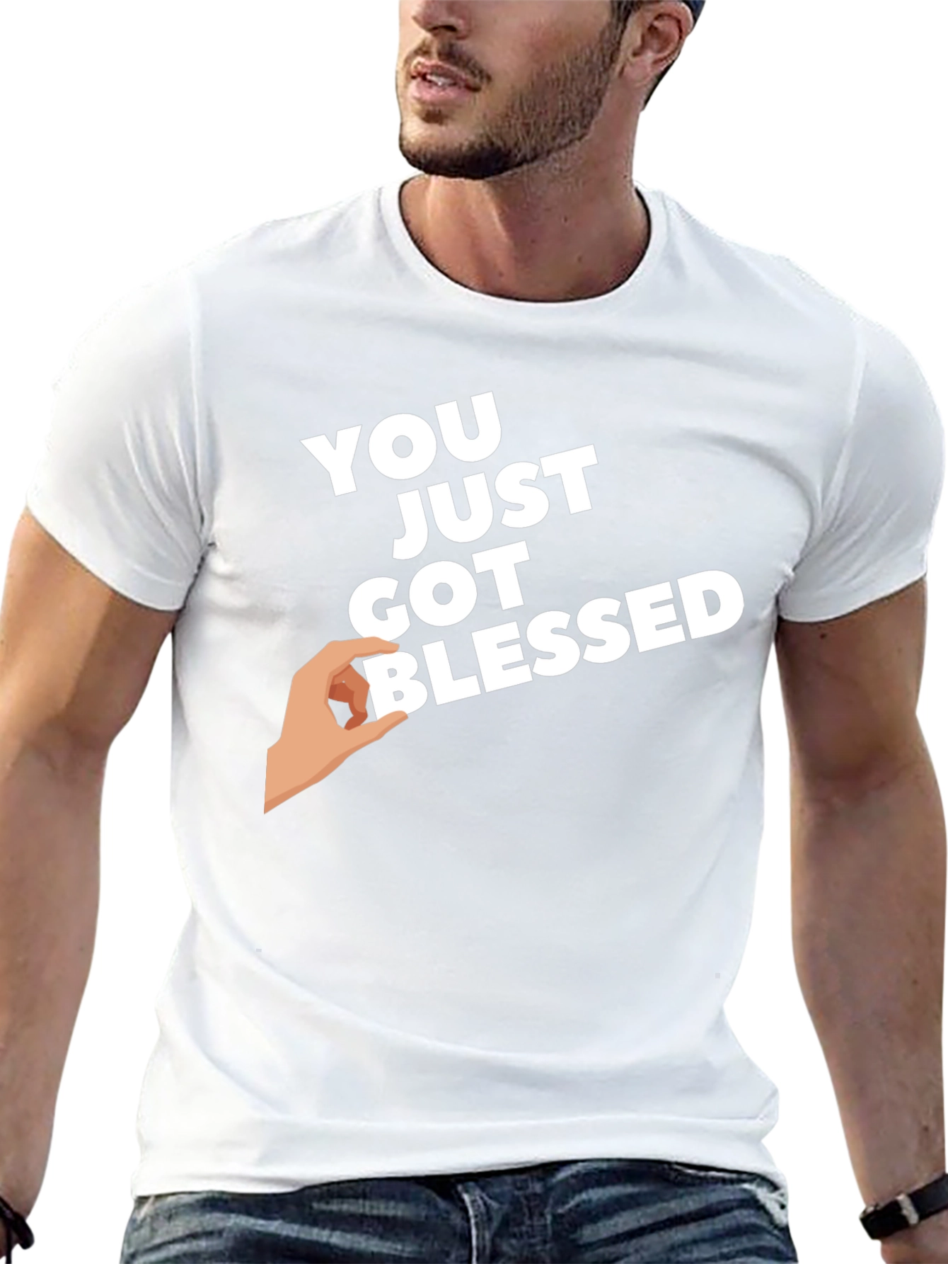 You Just Got Blessed Graphic Tee