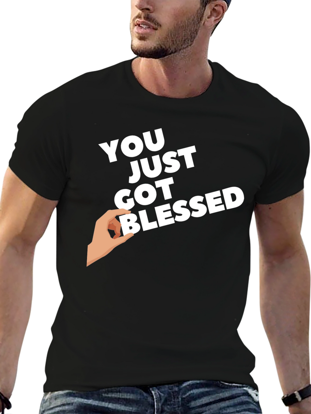 You Just Got Blessed Graphic Tee