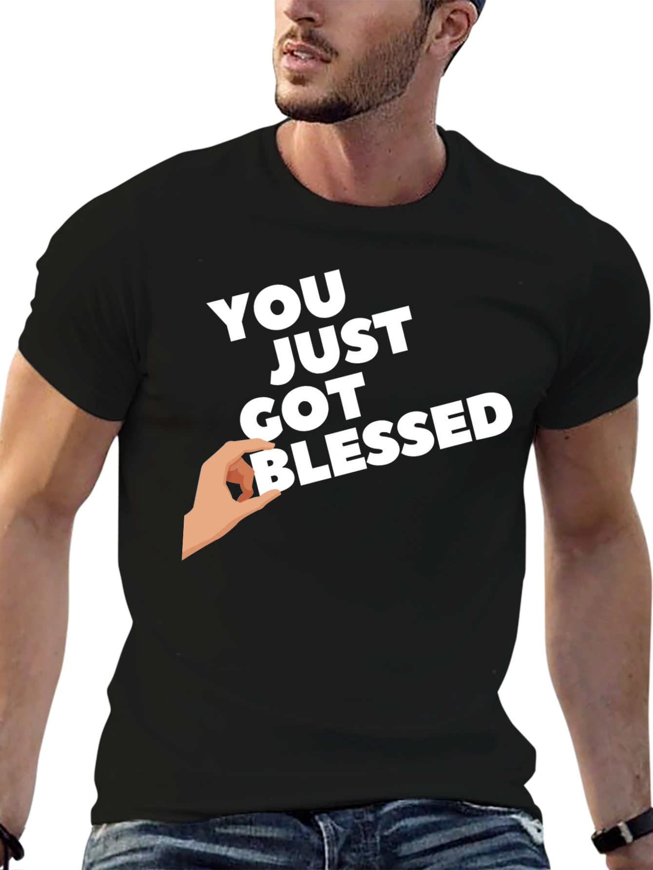 You Just Got Blessed Graphic Tee
