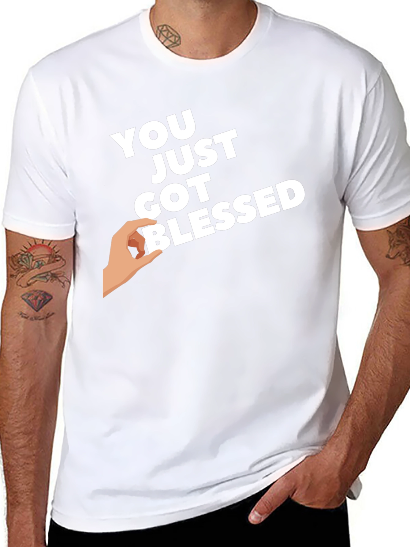 You Just Got Blessed Graphic Tee