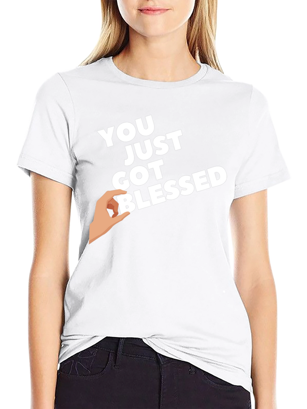 You Just Got Blessed Graphic Tee